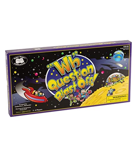 Super Duper Publications | Wh Question & Answer Blast-Off Board Game | Educational Learning Resource For Children #TOP2