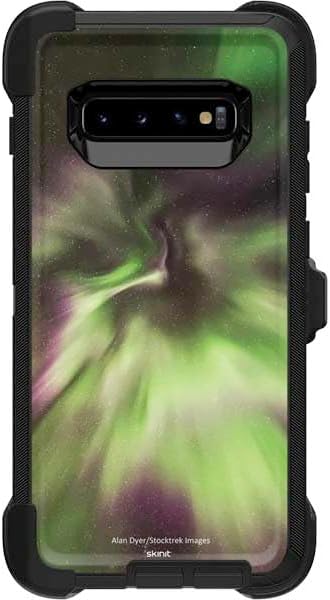 Skinit Decal Phone Skin Compatible with OtterBox Defender Galaxy S10 - Officially Licensed StockTrek Full Sky Aurora Design