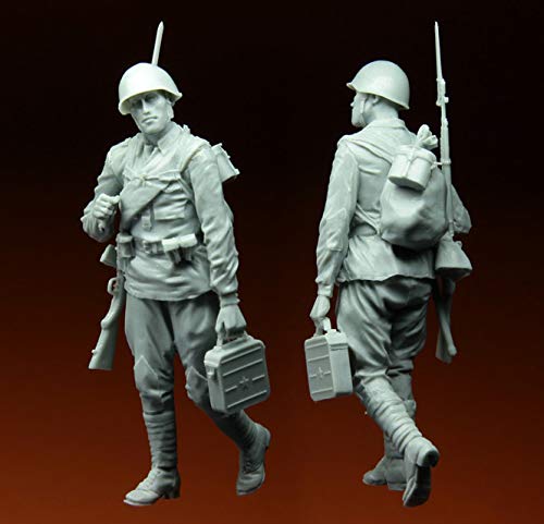 Kit Modelo Resina Infantería Rusa Kursk 1943 1/35 miniatura 4