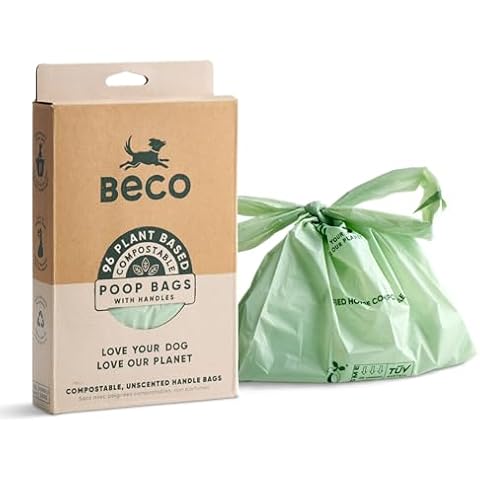Beco Home Compostable Poop Bags with Handles Cover