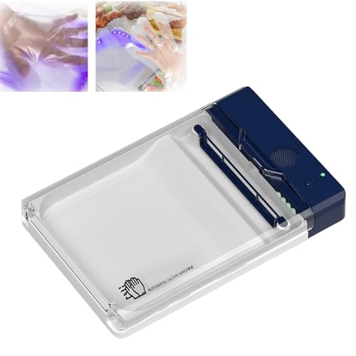 Touchless Automatic Glove Donning Machine, Hanging Smart Automatic Disposable Glove Machine, Gloves Organizer 3s Quick Wear, Gloves Knitting Home Kitchen Restaurant