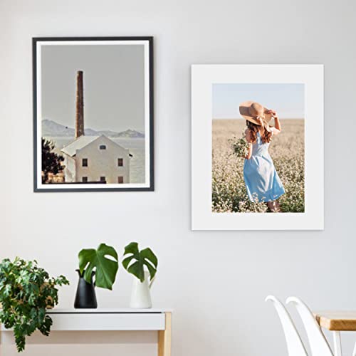 Somime 10 Pack 16x20 White Backing Boards, Uncut Mat Board 16x20, Acid Free Backerbords for 11x14 Photos, Pictures, Artwork and Paints - Thumbnail 2