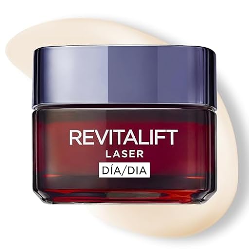 L´Oréal Paris Revitalift Láser, Crema Día Anti-Edad Intensiva con Vitamina C, Pro-Retinol y Ácido Hialurónico, 50ml | Ya disponible en tu tienda friki favorita! En mundofriki.es!