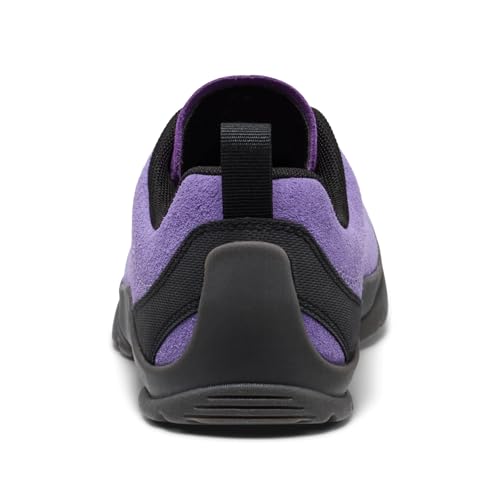 KEEN Women's Jasper Low Height Climbing Approach Style Sneakers, Pansy/Black, 9