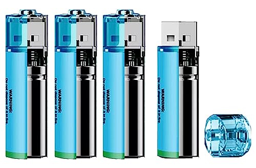 Piles rechargeables lithium AA Quantum Leap 1.5V 1000mAh pour appareils du quotidien