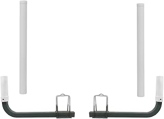 Galvanized Steel Boat Trailer Guide with PVC Pipes for Ski Boat Fishing Boat, Sailboat