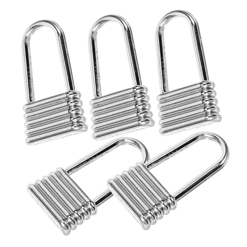 Uonlytech Zipper Pulls for Luggage 5pcs Metal Zipper Pulls Replacement Comfortable for Suitcases