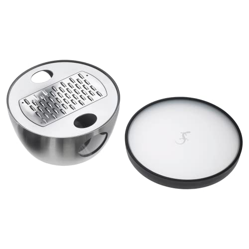 Rallador de queso LURCH acero inoxidable con contenedor miniatura 4