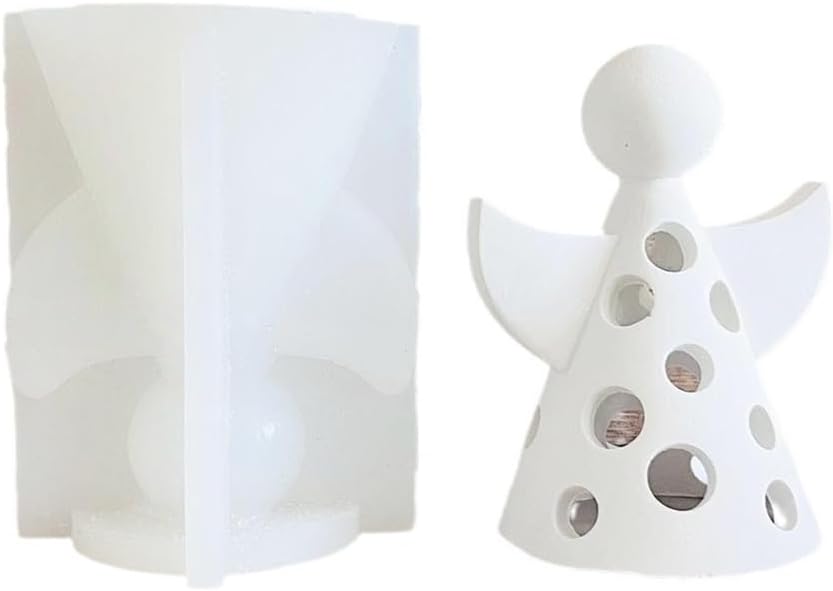 Figurine Angelic Sturdy Silicone Squeeze Mould Set Craft Supplies for Kids Creativity and Home Decoration Enhancement