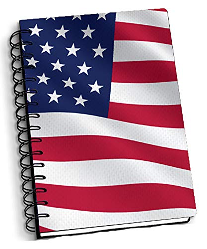 Amazon.com : 3D American Flag Lenticular Royce Notebook - By Artgame ...