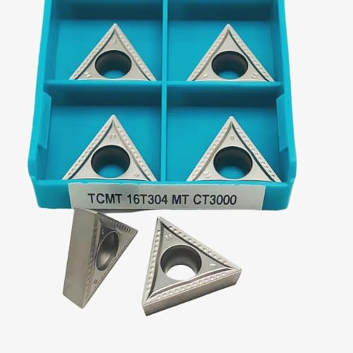 Inserto de carburo TCMT16T304 para torno metal miniatura 5