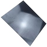 3K Carbon Fiber Panel 200x250mm Carbon Fibers Sheet Car Accessories Twill Weave Panel Sheet Replacement Carbon Fiber Kits for Industrial Application