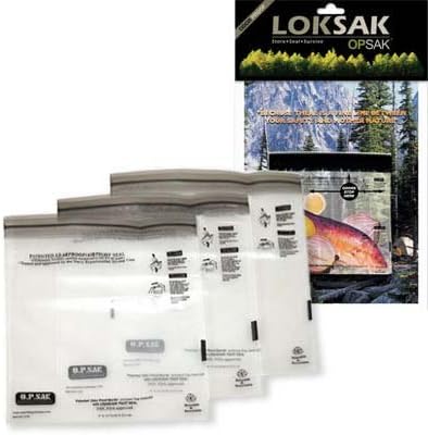 LOKSAK OPSAC Odorproof Storage Bags, 9 x 10 in.
