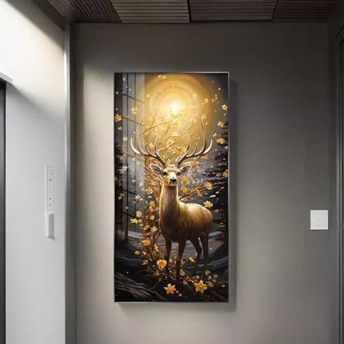 [JUI3N] �A�[�g�p�l�� �E�H�[���A�[�g �k�� �L�����o�X�A�[�g �G �Ǌ|�� �A�[�g�t���[�� �����i ���ۉ� ���� ���_�� �G�� �E�H�[���f�R���[�V���� ������� �I�t�B�X �݌v5 ����G 50*100cm �ǂ̊G ����A�[�g �C���e���A�A�[�g �A�W�A