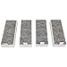 Produktbild 4 x Aktivkohlefilter passend für Bosch Clean Air HEZ9VRCR0, HEZ9VRCR1, HEZ9VRUD0, 17004805, 17004811, 17007412 für Kochfelder mit Dunstabzug PIE6, PIE8, PVQ7, PVQ8, PVS6, PVS8, PXX8