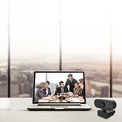 TwiHill Webcam 2K / 1080p HD Microfone de redução de ruído embutido na câmera do computador, adequad