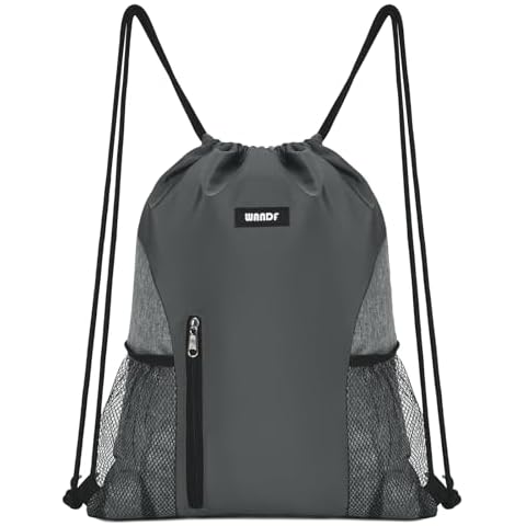 WANDF Water Resistant Drawstring Backpack for All Cover