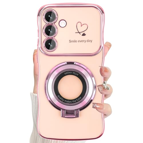 DAKORIE for Samsung Galaxy S25 FE Case with Kickstand Love S25 FE Protective Cover for Galaxy S25 FE 5G 2025 Women - Pink by DAKORIE - Used condition - US$5.85