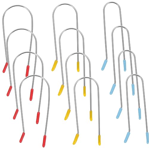 Vaguelly 24piezas Abrazadera De Rodillo Calentada De Clips Metálicos Para Rizos De Pelo Kit De Permanente Para Cabello Natural Pinzas Para Rulos De Pelo