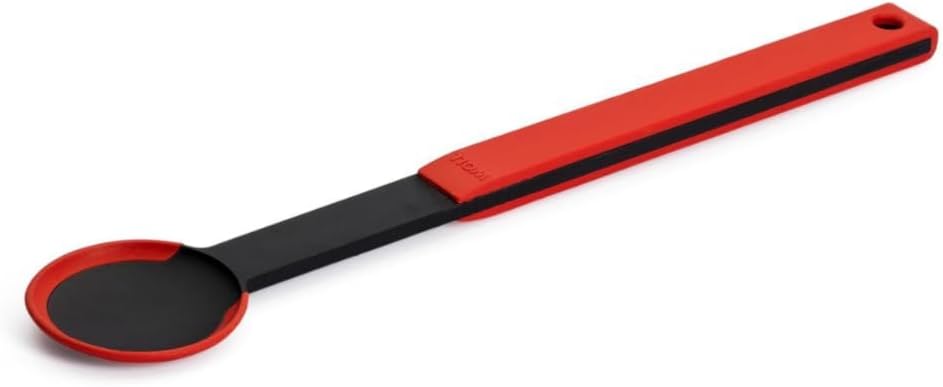 Woll KU004 Cook It Cooking Spoon with Fibreglass Reinforced Handle and Silicone Lip Heat-Resistant Up to 260 Degrees, 6 x 32 cm