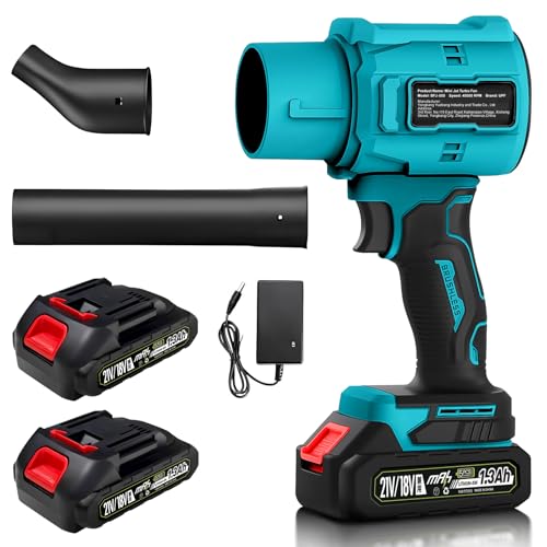 UPF ブロワー 洗車 超強力 2種類のノズル付き エアダスター 電動 380W 高効率...