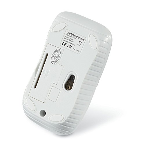 Image of Verbatim Wireless Notebook Optical Mouse, Commuter Series - Matte White