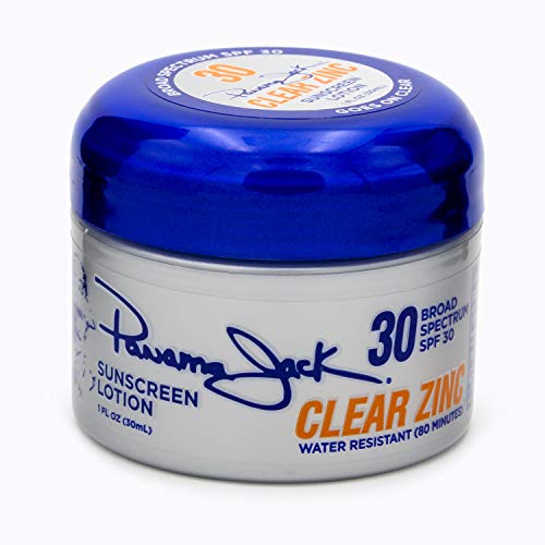 Panama Jack Sport Zinc SPF 30 Broad Spectrum Sunscreen Lotion, Water Resistant (Pack of 1)