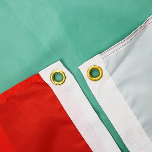 Image of AZ FLAG - Bulgaria Flag - 2x3 Ft - 100D Polyester Bulgarian Banner with Two Metal Grommets - Fade Resistant - Vivid Colors - 2' x 3' Feet - 90x60 Cm