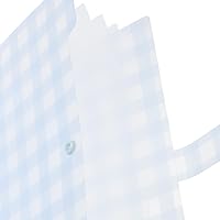 Vista 8 de Carpeta para archivos, azul, A6, A4, portátil, fácil de usar, organiza papel