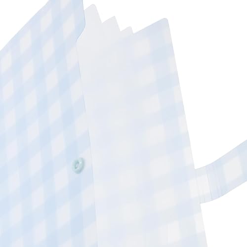 Miniatura 8 de Carpeta para archivos, azul, A6, A4, portátil, fácil de usar, organiza papel