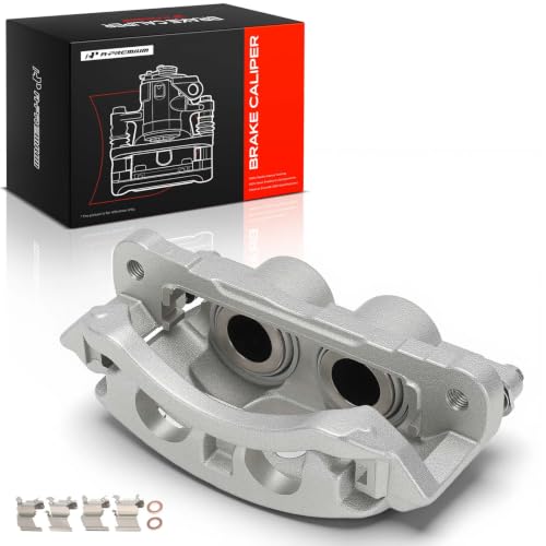 Image of A-Premium Front Left Driver Disc Brake Caliper with Bracket