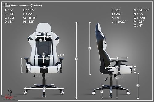 ROSE Metal Up Gamer Multi-Functional Footrest Ergonomic Gaming Chair With Lumbar Support | Back Rest | Fixed Arm Rest | Ergonomic High Back Chair... - Image 3