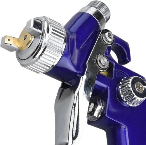 Image of NEIKO 31207A HVLP Mini Gravity Feed Air Spray Paint Gun | 1.0 mm Nozzle Size | 125 cc