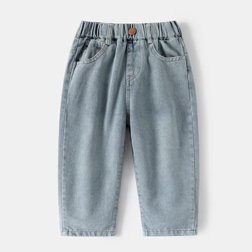 Stylish Boys Pants Durable Denim Trousers for Casual Outdoor Everyday Use Comfortable Fit Ideal for Ages 3-123