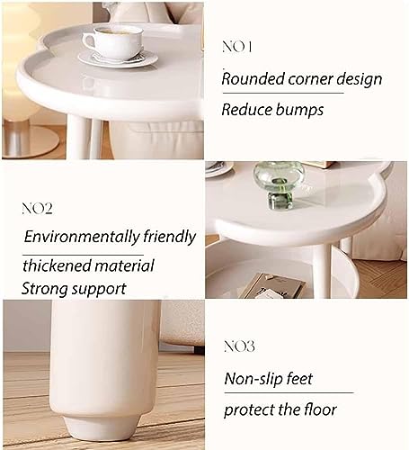 Table basse moderne comme table de chevet polyvalente à 2 niveaux - 8