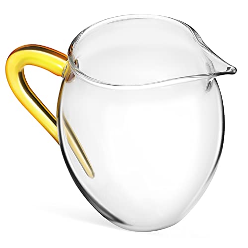 Tazza da tè trasparente: realizzata in materiale di di alta qualità, questa tazza ha resistenza al freddo e al calore, elevata resistenza, elevata durezza e elevata trasmittanza, tazza da tè