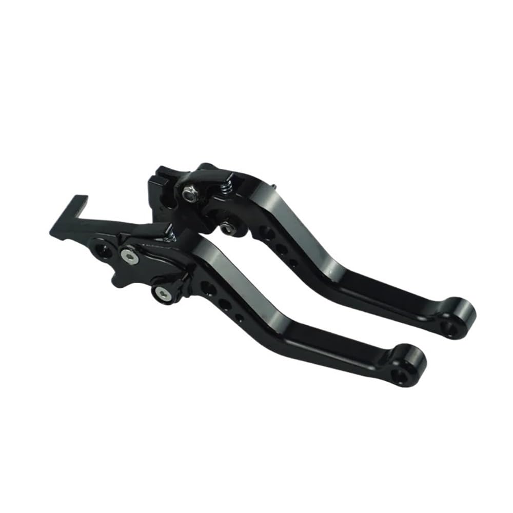 Xvasdgaer Black Universal Motorcycle Clutch Brake Handle Drum Levers Adjustable Cnc Accessories(Black)
