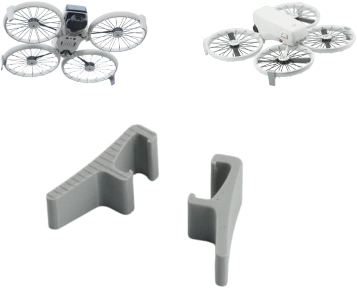 Landing Gear for DJI Flip, Portable Legs Height Extender Rear Bracket Height Increasing Feet Kickstand for Flip Drone Accessories (1 Pair, 2pcs)