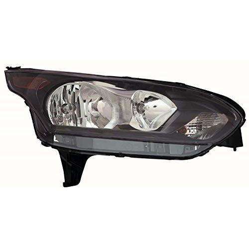 2014-2018 Ford Transit Connect Passenger Side Halogen Headlight Assembly; Fits Xl Model Without Adaptive Lamps [Fo] Partslink FO2503327C