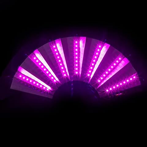 Eayoly Ventilador de Mano Plegable con luz Cover