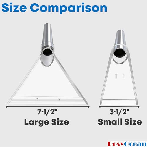 RosyOcean Universal Compatible with All Shop Vacs Extractor Attachment with 2-1/2" & 1-7/8" & 1-1/4" Three Adapters Vacuum Head Extraction Accessory for Upholstery & Carpet Cleaning & Auto Detailing - Image 8