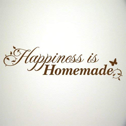 Happiness is Homemade wall decal Handmade Products