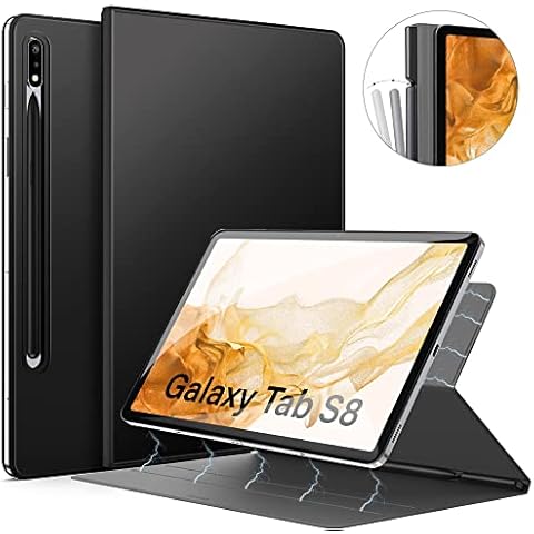 ZtotopCase Hülle für Samsung Galaxy tab S8 2022/S7 2020, Magnetisches Ultra Schlank Schutzhülle Cover