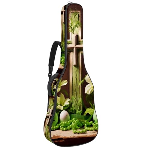 Sac pour guitare acoustique 101,6 cm imperméable à plusieurs poches