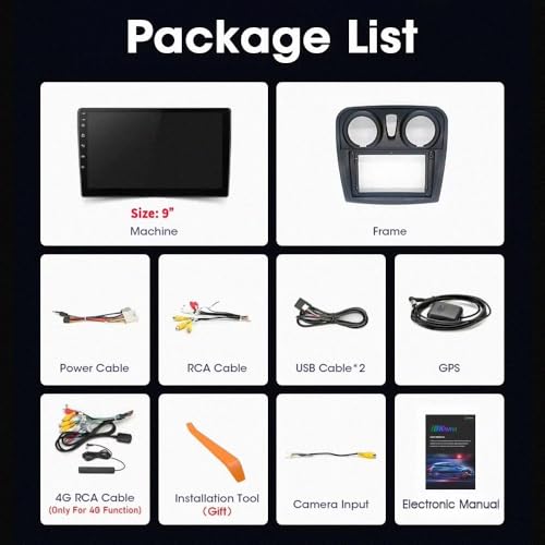 Pantalla Carplay coche inalámbrica Renault Logan 2 Android Auto Bluetooth Mirror Link 7