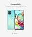 Ringke Fusion-X Compatible with Galaxy A71 Case, Clear Back Heavy Duty Shockproof TPU Rugged Bumper Phone Cover (NOT for Galaxy A71 5G) - Black