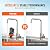 VEVOR Water Diaphragm Pump, 12V DC, 5.5 GPM Flow, 70 PSI Rated Pressure (40-100 PSI Adjustable), 1/2" MNPT Self Priming Sprayer Pump with Pressure Switch for Car Washing, Agricultural Irrigation