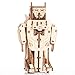 GIGAMIC- Robot-Aereo trasformatore modellino 3D Mobile in Legno, Colore, PWRO