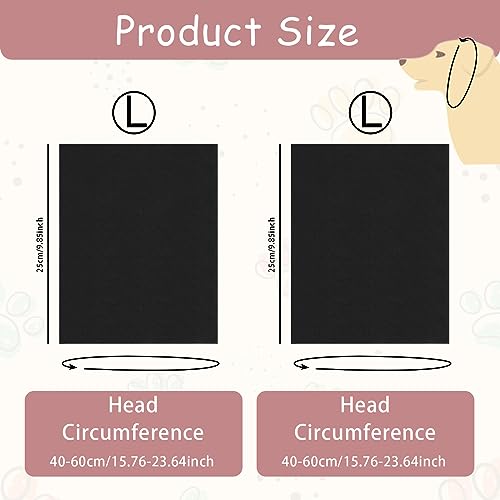 2 peças de capas de orelha para animais de estimação proteção de orelhas de cachorro aba de cabeça p