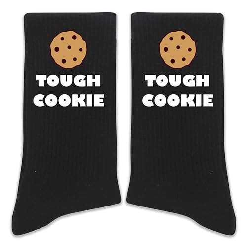 Grace Yonks Inspirational Socks - Daily Chemo Wear, Chemo Gift, Novelty Fun Socks for Women (Cotton, Black)